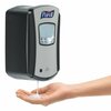 Purell LTX-7 Dispenser, 700 mL, 5.75 x 4 x 4.88, Chrome/Black, 4PK 1328-04